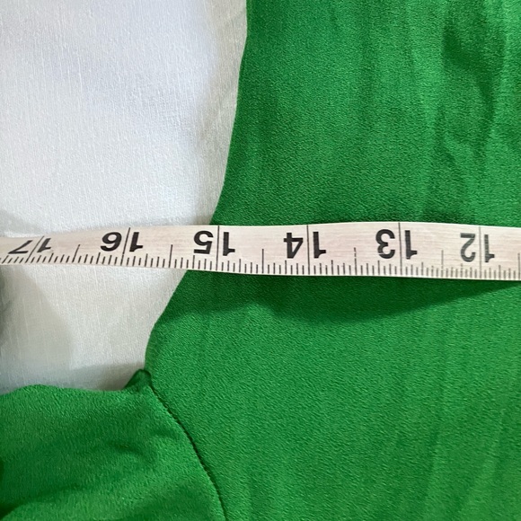 NWT Reformation Freda Kelly Green Dress- size 0 - Picture 9 of 11